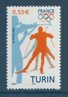 FRANCE 2006 Winter Olympic Games, Turin: Single Stamp UM/MNH - Hiver 2006: Torino