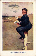 PC ARTIST SIGNED, LAWSON WOOD, THE MEASURED MILE, Vintage Postcard (b46535) - Wood, Lawson