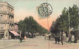 Cette , Sète * 1908 * Avenue De La Gare * Café RICHE - Sete (Cette)