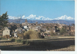 CPM-NEPAL-LANGTANG RANGE, AND BHAKTAPUR- - Népal