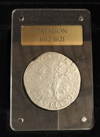 PATAGON  THALER D'ALBERT 1617 ALBERT AND ISABELLA 1598-1621 BELGIQUE BELGIE BELGIO - 1556-1713 Spanische Niederlande