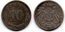 MA 21756 /   Allemagne - Deutschland - Germany 10 Pfennig 1892 F TB+ - 10 Pfennig