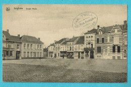 * Izegem - Iseghem (West Vlaanderen) * (Nels, Uitgave Strobbe) Grote Markt, Grand'Place, Crédit Anversois, Café, Old - Izegem