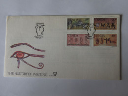 SOUTH AFRICA  THE HISTORY OF WRITING FDC COVER 1984 - Usati