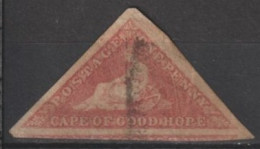 1863 - CAP BONNE ESPERANCE - YVERT N°7 FILIGRANE ANCRE - COTE = 300 EUR - Kaap De Goede Hoop (1853-1904)