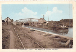 FRANCE - 02 - Mennessis - Le Pont Et Les Maisons éclusières - Carte Postale Ancienne - Sonstige & Ohne Zuordnung