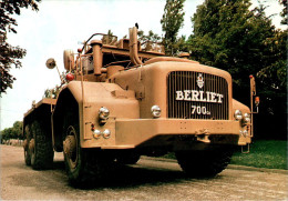 Carte Postale Moderne Camion Berliet Type T 100 6x6 Année 1957... Camiónトラック Véhicule Veicolo 车辆 Vehículo 車両 TB.Etat - Camión & Camioneta