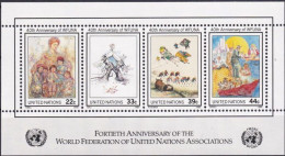 UNO NEW YORK 1986 Mi-Nr. Block 9 ** MNH - Blocks & Sheetlets