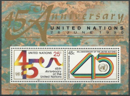 UNO NEW YORK 1990 Mi-Nr. Block 11 ** MNH - Blocks & Sheetlets