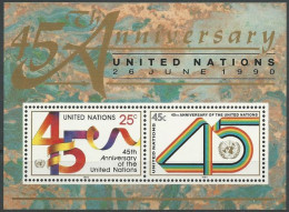 UNO NEW YORK 1990 Mi-Nr. Block 11 ** MNH - Blocks & Sheetlets