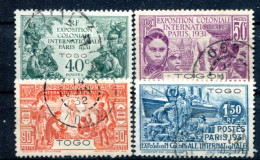 Togo         161/164  Oblitérés - Used Stamps