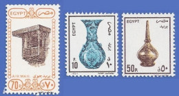 EGYPTE 1379 + 1462 + PA 208 EGYPT 1647 + 1740 + 1701 NEUFS ** - Unused Stamps