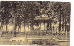 Carte Postale. ARLON. La Parc. Oblitération Double MERXEM 1908 - Arlon