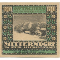 Billet, Autriche, Mitterndorf, 60 Heller, Neige 1920-12-31, SPL Mehl:FS 621IIa1 - Autriche