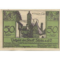 Billet, Autriche, Stein A/d Donau, 50 Heller, Village, 1920 SPL Mehl:FS 1015I.1 - Autriche