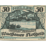 Billet, Autriche, Arnsdorf, 50 Heller, Fleuve 1920-09-30, SPL, Mehl:FS 1122 - Autriche