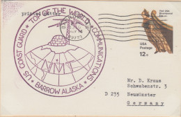 USA Alaska US Coast Guard Communications Barrow Ca Barrow MAY 14 1975 (WW162) - Stations Scientifiques & Stations Dérivantes Arctiques