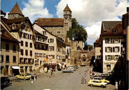 Rapperswil - Hauptplatz Mit Schloss (14059) * 21. 8. 1968 - Rapperswil-Jona