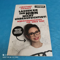 Christiane Stenger - Lassen Sie Ihr Hirn Nicht Unbeaufsichtigt - Psicologia