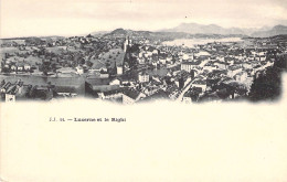 SUISSE - Lucerne Et Le Righi - Carte Postale Ancienne - Luzern