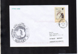 British Antarctic Territory (BAT) 2000 Cover - Halley 13 FE 00 - (1ATK023) - Covers & Documents