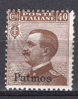 Z2862 - COLONIE ITALIANE EGEO PATMO SASSONE N°6 ** - Egeo (Patmo)