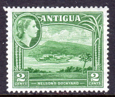 ANTIGUA - 1963-1965 DEFINITIVE 2c STAMP WMK W12 FINE MOUNTED MINT MM * SG 151 REF D - 1960-1981 Autonomia Interna