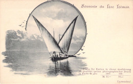 SUISSE - Souvenir Du Lac Léman - Carte Postale Ancienne - Other & Unclassified