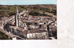 MONTAGNAC  - Vue Aérienne Centre Ville - L'Eglise Et Route  De Mèze - Montagnac