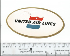 Baggage Labels & Tags United Airlines Luggage Label.....................(DR1) - Etichette Da Viaggio E Targhette