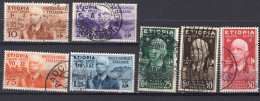 Z3304 - COLONIE ITALIANE ETIOPIA SASSONE N°1/7 - Ethiopie