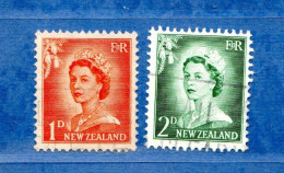 (Us8) NUOVA ZELANDA  °-1956 -  Yvert. 352-354. Used. - Used Stamps