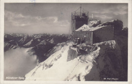 Muenchner Haus Auf Der Zugspitze -   Postcard   Used   ( L 397 ) - Zugspitze