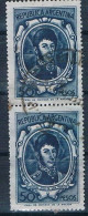 SELLO USADO DOBLE ARGENTINA 1967 YVES 782 VER - Gebraucht