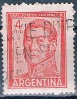Sellos: SELLO USADO ARGENTINA 1962 YVES 605A - Used Stamps