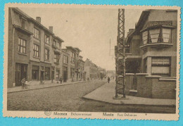 * Menen - Menin (West Vlaanderen) * (Albert) Debunnestraat, Rue Debunne, Straatzicht, Animée, Old, Rare - Menen
