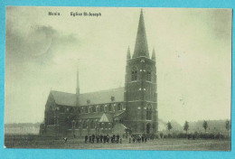 * Menen - Menin (West Vlaanderen) * (Edit E. Pille Et Fils) église Saint Joseph, Animée, Kerk, Church, Kirche, TOP, Rare - Menen