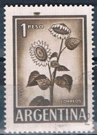 SELLO USADO ARGENTINA 1961 YVES 604a VER - Used Stamps