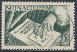 Monaco 1953 Mi 468 YT 3927 SG 473 - Used - Cent. Publication "Journal Inedit"  E. And J. De Concourt / - Other & Unclassified