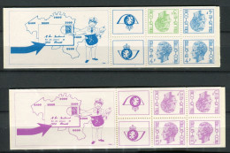 Belgium - 1973 - OCB B10; B11 - MNH ** - Postzegelboekjes Carnets Koning Boudewijn Baudouin Elström - Cv € 3,00 - 1953-2006 Modern [B]