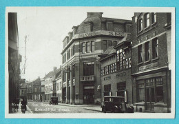 * Menen - Menin (West Vlaanderen) * (Veritable Photographie Lits) Rue Royale, Koninklijke Straat, Volkshuis, Oldtimer - Menen