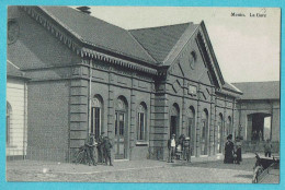 * Menen - Menin (West Vlaanderen) * (Edit E. Pille Et Fils) La Gare, Railway Station, Bahnhof, Animée, Unique, TOP - Menen