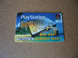 Télécarte  Playstation 50 Unités - Giochi