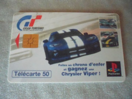 Télécarte  Gran Turismo - Games