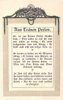 ALLEMAGNE - Aus Tranen Perlen - Carte Postale Ancienne - Other & Unclassified