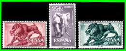 ESPAÑA  COLONIAS ESPAÑOLAS ( RIO MUNI - AFRICA ) SERIE DE SELLOS AÑO 1961 PRO INFANCIA  - NUEVOS - - Rio Muni