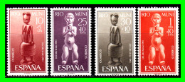 ESPAÑA  COLONIAS ESPAÑOLAS ( RIO MUNI - AFRICA ) SERIE DE SELLOS AÑO 1961 DIA DEL SELLO - Rio Muni