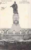 EGYPTE - Souvenir De Port Saïd - Statue De Ferdinand De Lesseps - Carte Postale Ancienne - Port Said