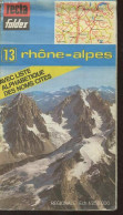 Carte Recta Foldex - 13 - Rhône-Alpes (avec Liste Alphabétique Des Noms Cités) Régionale Ech : 1/250 000 - Collectif - 0 - Rhône-Alpes