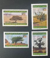 Mauritanie Mauretanien Mauritania 2005 Mi. 1149 - 1152 Flore De Mauritanie Flora Arbres Bäume Trees - Mauritania (1960-...)